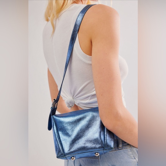 Free People Handbags - Free People Sabi Shoulder Bag in Marina NWT